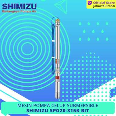 Mesin Pompa Air Submersible Satelit Sibel Shimizu SPG20-315K BIT Multivariasi Multicolor