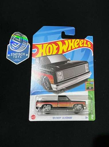 Hot Wheels 83 Chevy Silverado Hitam Lot K 2023 Hotwheels