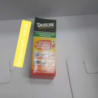Dextone Instant Glue Lem dextone lem tetes