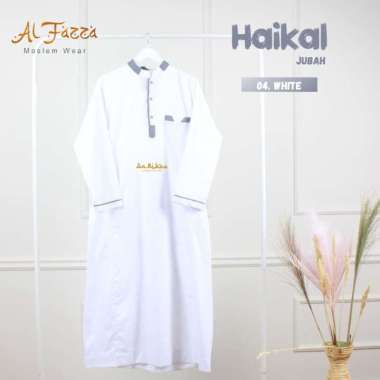 Jubah Haikal Jubah Gamis Pria Gamis Pria Muslim Gamis Pria Murah Gamis Jubah Pria Terbaru M White