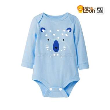 1 Pcs Jumpsuit Bayi BABY LEON Jumper Bayi BC-025SK Baby Leon Seri Animal Face Laki Laki Perempuan Le
