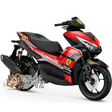 Decal Sticker Variasi Fullbody Old - New Aerox 155 Ferrari OLD AEROX Merah