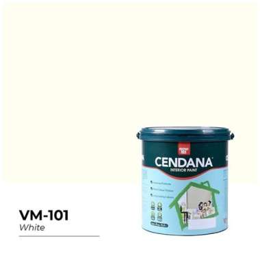 Mowilex Cendana Cat Tembok Interior Readymixed [5 Kg] C-101 White