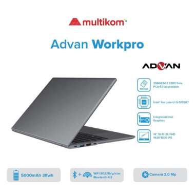 ADVAN Workpro i5-1035G7 8GB 256GB SSD FHD IPS W11 GREY