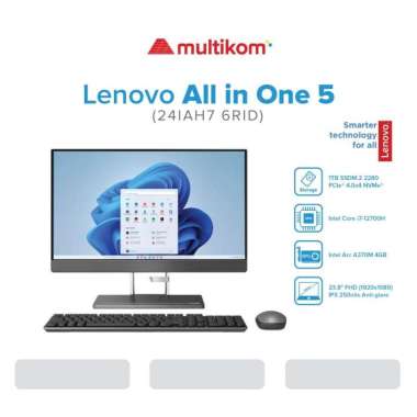 PC AIO Lenovo 5 24IAH7 6RID i7-12700H 16GB 1TB SSD FHD W11 OHS