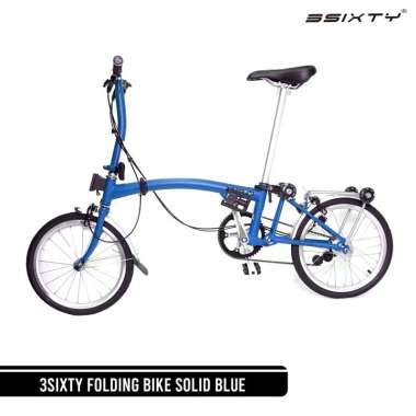 3SIXTY FOLDING BIKE BLUE