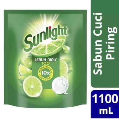 Promo Harga Sunlight Pencuci Piring Jeruk Nipis 100 1100 ml - Blibli