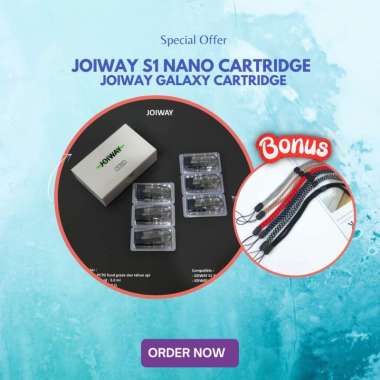 Lanyard Gantungan Tali Joiway S1 Nano Joiway Galaxy cartridge 1 pack isi 6