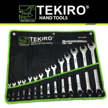 KUNCI RING PAS TEKIRO 14 PCS 8 32 COMBINATION WRENCH TEKIRO 14PCS 8-32