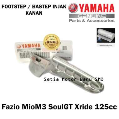 Footstep Bastep Injak Injakan Kanan Fazio MioM3 SoulGT Xride 125 Asli Original Yamaha 2PHF74410000