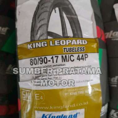 Ban tubeless kingland king leopard 80/90-17 Ban motor ring 17