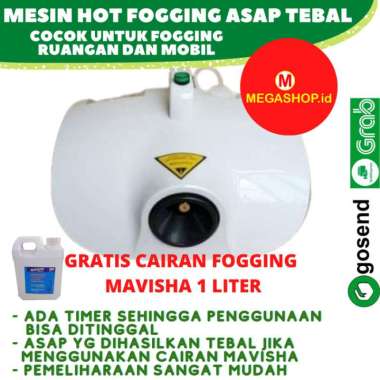 MESIN DESINFEKTAN DISINFEKTAN FOGGING ASAP TEBAL UNTUK RUANGAN KANTOR