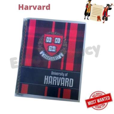 Binder campus aesthetic A5 Harvard