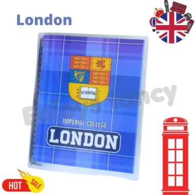 Binder campus aesthetic A5 London