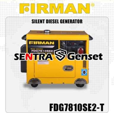 Genset 5000 watt 3 phase Firman FDG7810SE2 T Multivariasi Multicolor