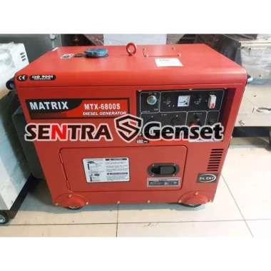 Genset solar silent diesel 5000 watt. Matrix MT6800S Multivariasi Multicolor