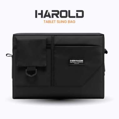 Harold Tas Tablet 12 Inch Tas Selempang Sling Bag Anti Air Waterproof