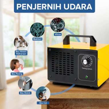 Mesin Ozone Generator Ozoniser Air Purifier Sterilizer Ruangan 36G/H Pembersih Penyegar Udara Pengha