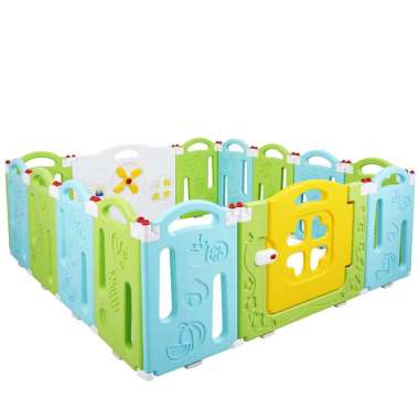 PAGAR MAINAN ANAK LABEILLE TROPICAL FOLDING FENCE KC-217