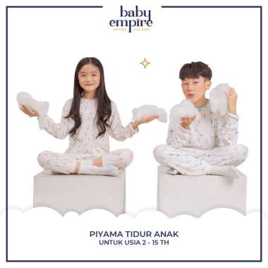 Kikuko Pyjamas Long - Baju & Celana Piyama Tidur Anak Pria & Perempuan 2-3 Years Old Fox Perempuan