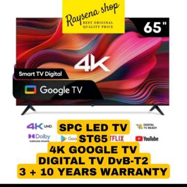 SPC ST65 4k GOOGLE TV 65 inch