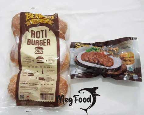 Paket Burger Bernardi + Bernardi Burger Daging Sapi (kasar)