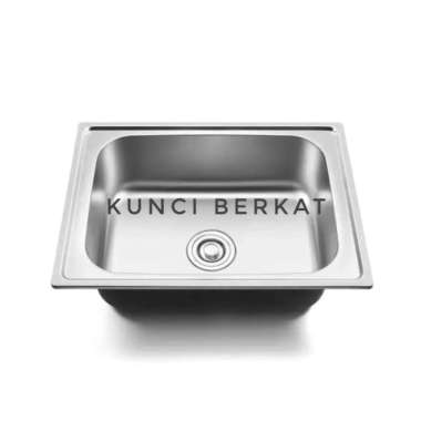 Bak Cuci Piring/Sink/Zink/BCP/Kitchen/Dapur/Stainless/1 Bowl/1 Lubang