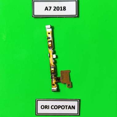 FLEXIBLE TOMBOL ON OFF POWER VOLUME SAMSUNG A7 2018 ORIGINAL COPOTAN