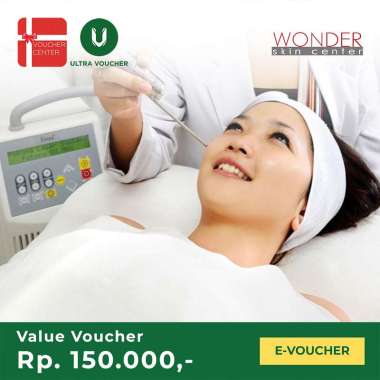 Voucher Digital Wonder Skin Center Injection Vitamin C Rp 150.000 - Voucher Value