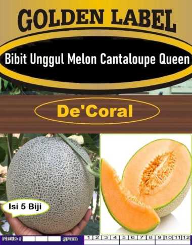 Bibit Unggul Melon Cantaloupe Queen|Benih Melon Cantaloupe Queen