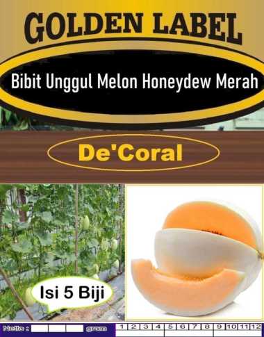 Bibit Unggul Melon Honeydew Merah | Biji Benih Melon Honeydew Red