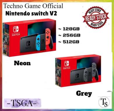 Console nintendo Switch V2 Neon Red Blue