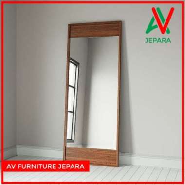 CERMIN STANDING KAYU JATI - CERMIN BERDIRI CERMIN FULL BADAN KAYU JATI