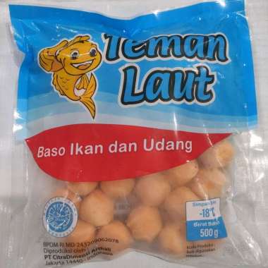 Teman Laut Bakso Ikan Dan Udang 500g