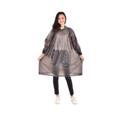 Jas Hujan Ponco Ceria 201 Elmondo Hitam