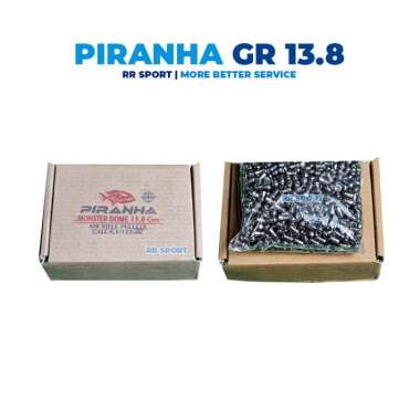 Mimis Piranha 13.8 Grain Cal 177/4.5mm 1 Box - RR SPORTS Non Bublewrap