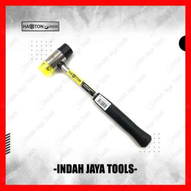 HASSTON 1513-030 Palu PLASTIK Gagang Karet 30 mm Hammer 2 Way