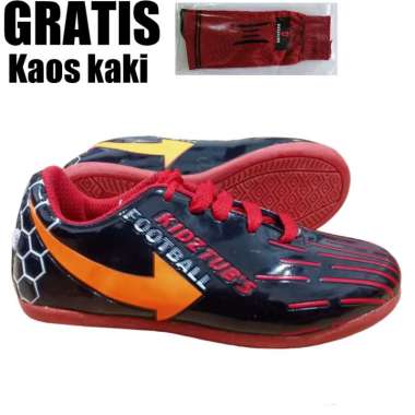 Sepatu Futsal Anak Laki Laki Usia 6-10 Tahun PAUD TK SD SMP Kelas 1 2 3 4 5 6 7 8 9 0 Tahun-KIDZTUBS