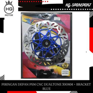 Disc Brake Piringan Cakram PSM Jupiter Z F1ZR 300mm + BRAKET GRAY
