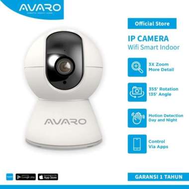 AVARO Smart CCTV WIFI IP Camera CCTV Indoor 2MP PTZ