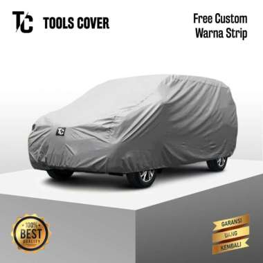 Body Cover Sarung Mobil All New Rush Gr 2021 2022 Waterproof Outdoor POLOS ABU MUDA