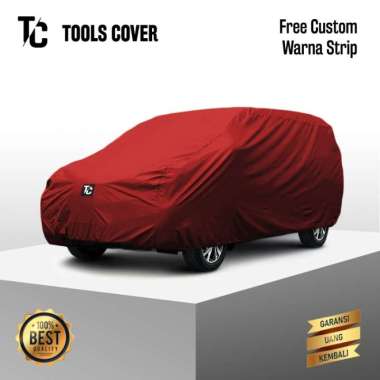 Body Cover Sarung Mobil All New Rush Gr 2021 2022 Waterproof Outdoor POLOS Merah