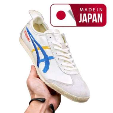 Sepatu Original Japan Onitsuka Tiger Nippon Made Kabuki WB Yellow UNISEX 42