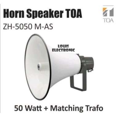 HORN SPEAKER TOA ZH-5050M-AS ZH5050M ZH 5050M ORI TRAFO MATCHING 50 WATT TOA MASJID