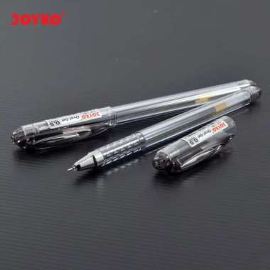 PENA JOYKO OVAL GEL GP-189 0.5MM BLACK (ISI 12PC)
