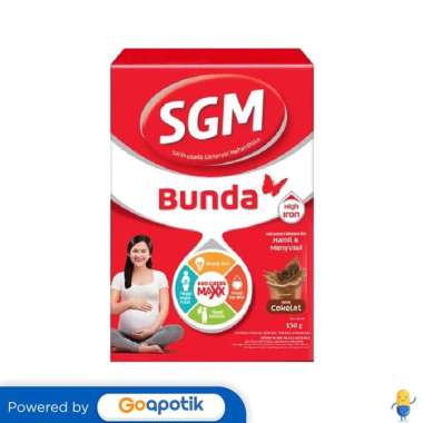 SGM BUNDA HAMIL DAN MENYUSUI COKELAT 150 GRAM BOX