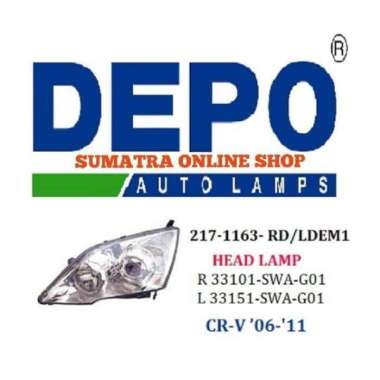 Lampu Depan Head Lamp Honda CRV 2006 2007 2008 2009 Kanan