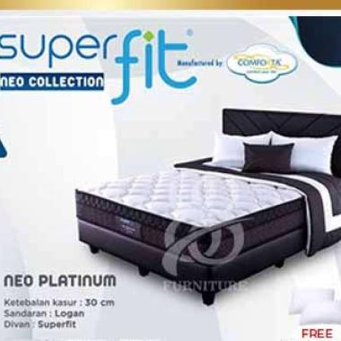 Springbed Comforta NEO PLATINUM Kasur Spring Bed Set Lokal Full Set Divan Dipan Lokal 200x200