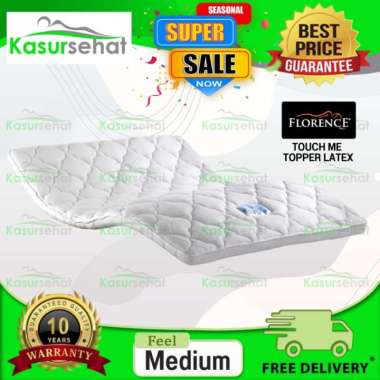 Florence Touch Me Kasur Topper Latex - 160 180 200 100 120 180 x 200