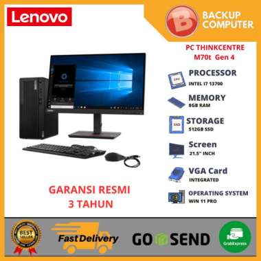 PC LENOVO M70t Gen4 12DRS01800, Intel I7-13700 8GB RAM